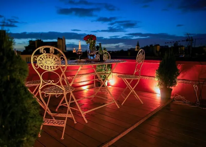 Apartman Amazing Rooftop Odeon Luxembourg Párizs